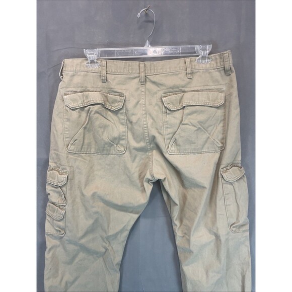 Wrangler Cargo Khaki Pants 70BRWS7 38x 30 - Picture 7 of 11